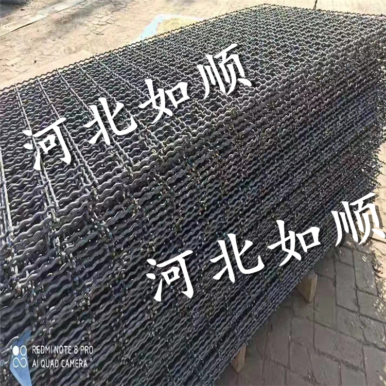 新疆黑丝4-6mm钢筋编织网片满焊-握边-卷边图片2